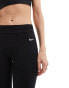 Nike Pro Training Dri-Fit mid rise 7/8s mesh leggings in black Черный, M - фото #5