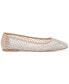 ფოტო #2 პროდუქტის Women's Auden Embellished Mesh Ballet Flats