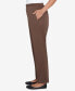 ფოტო #8 პროდუქტის Petite Wine Countryside Seam Pocket Medium Length Pants