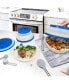 Фото #2 товара Collapsible Microwave Cover 3-Pc. Set