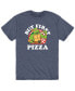 ფოტო #1 პროდუქტის Men's Teenage Mutant Ninja Turtles First Pizza T-shirt