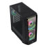 Фото #4 товара Блок полубашня Micro ATX / Mini ITX / ATX Aerocool ACCM-PB20033.11 RGB USB 3.0 Ø 20 cm Чёрный