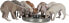 Фото #2 товара Миска для собак TRIXIE из нержавеющей стали MISKA METALOWA DLA SZCZENIĄT 4.0 л 38 см