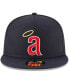 ფოტო #10 პროდუქტის Men's Royal Brooklyn Dodgers Cooperstown Collection Wool 59fifty Fitted Hat