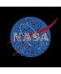 ფოტო #2 პროდუქტის Big Girl's Word Art Long Sleeve T-Shirt - NASA's Most Notable Missions