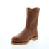 Фото #4 товара Silverado Boots Steel Toe 7705ST Mens Brown Leather Slip On Work Boots