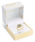 ფოტო #3 პროდუქტის Gold-Tone Pavé & Cushion-Cut Crystal Ring, Created for Macy's