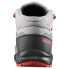 SALOMON Outway Mid CS WP Junior hiking boots Lunar Rock / Black / Shocking Orange, 31 - фото #6