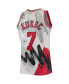 Фото #4 товара Men's Toni Kukoc White Chicago Bulls Hardwood Classics 1995-96 Hyper Hoops Swingman Jersey