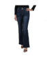 Фото #1 товара Maternity Tummy Control Double Button 5-Pocket Bootcut With Flap Back Pocket Detail