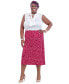 ფოტო #5 პროდუქტის Women's Ity Dot-Print A-Line Pull-On Skirt