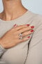 Фото #2 товара RI111W Sparkling Open Silver Ring