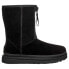 UGG Classic Short Zipper Tape Logo Boots