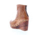 Bed Stu Nadea F328020 Womens Brown Leather Zipper Casual Dress Boots 6.5
