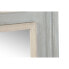 Wall mirror Home ESPRIT White Grey Wood 150 x 5 x 90 cm