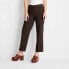 Фото #1 товара Women's Saddle Wrap Pant - Future Collective with Reese Blutstein Brown 2