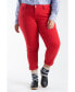 Фото #1 товара Plus Size Color Boyfriend Pants