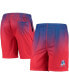 ფოტო #2 პროდუქტის Men's Royal and Red New England Patriots Historic Logo Pixel Gradient Training Shorts