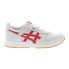 Фото #1 товара Asics Lyte Classic 1191A333-100 Mens Red Leather Lifestyle Sneakers Shoes