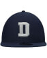 Men's Navy Dallas Cowboys Coach D 9FIFTY Snapback Hat Синий - фото #3