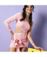 Фото #2 товара Платье с вырезами Campus Sutra женское розовое mass solid