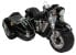 Фото #1 товара 15cm Motorrad mit Beiwagen Glasornament