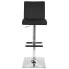 Фото #2 товара Captain Adjustable Barstool with Swivel in Faux Leather