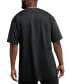 Фото #2 товара Men's Big & Tall Classic Standard-Fit Solid T-Shirt