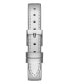 Фото #3 товара Часы Guess Women's Silver-Tone Leather Watch