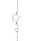 ფოტო #6 პროდუქტის Diamond Multi-Heart 18" Pendant Necklace (1/10 ct. t.w.) in Sterling Silver