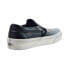 Фото #3 товара Vans Classic Slip-On "Moto Leather" Men's Shoes Black VN0A38F7OGG