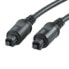 Фото #2 товара ROLINE Fiber Cable Toslink M - M 3 m, TOSLINK, Male, TOSLINK, Male, 3 m, Black