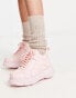 Фото #3 товара Buffalo vegan cloud chai platform trainers in pink patent