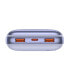 Фото #3 товара Powerbank Bipow Pro 20000mAh 22.5W z kablem USB USB-C 0.3m fioletowy
