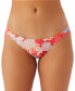 ფოტო #1 პროდუქტის Juniors' Antalya Floral Cheeky Bikini Bottoms