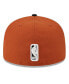 ფოტო #3 პროდუქტის Men's Rust, Black Dallas Mavericks Two-Tone 59FIFTY Fitted Hat