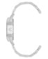 Women's Quartz White Ceramic Link Bracelet Watch, 42mm