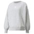 Puma Classics Oversized Crew Neck Long Sleeve Sweatshirt Womens Grey 533512-04