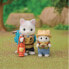 EPOCH Sylvanian Families Explorers Set. Baby Cat Latte And Brother Figures