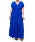 Фото #1 товара Plus Size Jasmine Maxi Dress