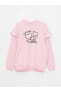 Фото #6 товара LCW Kids Bisiklet Yaka Baskılı Uzun Kollu Kız Çocuk Sweatshirt ve Tayt