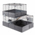 ფოტო #2 პროდუქტის FERPLAST Multipla Double 107.5x72x96.5 cm Cage Rabbits