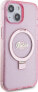 Фото #4 товара Guess Guess GUHMP15MHRSGSP iPhone 15 Plus 6.7" różowy/pink hardcase Ring Stand Script Glitter MagSafe