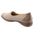 Фото #5 товара Trotters Jake T1464-143 Womens Beige Leather Slip On Loafer Flats Shoes