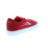 Фото #8 товара Lakai Essex MS4220263A00 Mens Red Suede Skate Inspired Sneakers Shoes 8.5