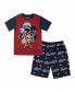 ფოტო #3 პროდუქტის Boys Youth 3-Piece Sleep Set with Tee Shirt, Shorts, and Sleep Pants