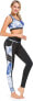 Фото #10 товара Flatik Women's Sports Leggings with Pockets, Opaque, Fitness Trousers, Sports Trousers, Running Leggings