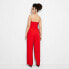 Фото #2 товара Women's Wide Leg Tube Jumpsuit - Wild Fable Red S