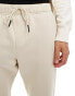 Фото #4 товара Bershka basic joggers in light beige