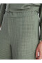 Фото #5 товара LCW Beli Lastikli Düz Geniş Paça Kadın Pantolon